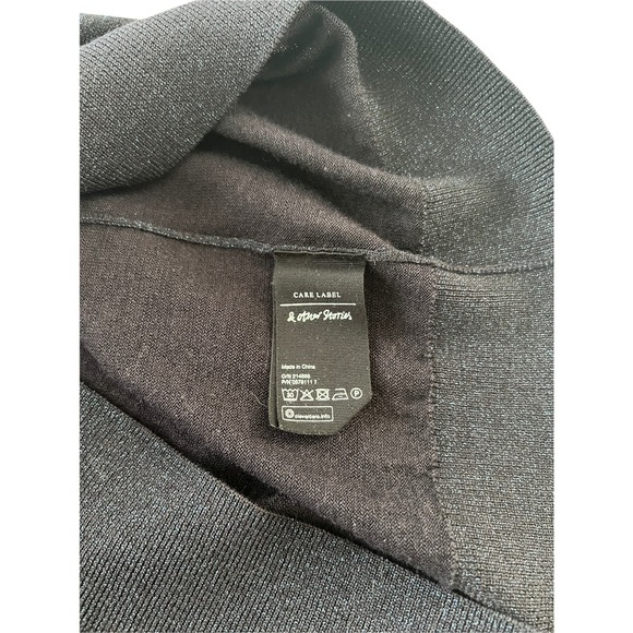 Paris Atelier & Other Stories Womens Shimmer Sweater Long Sleeve Pink Blue XS - Picture 6 of 7